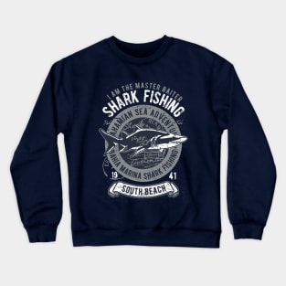 Shark Fishing Crewneck Sweatshirt